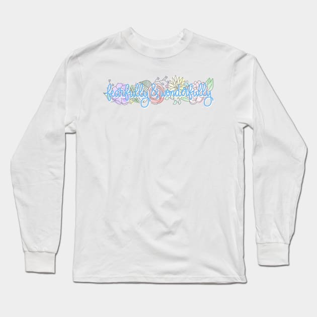 Fearfully & Wonderfully Psalm 139:14 Christian Bible Verse Long Sleeve T-Shirt by allielaurie